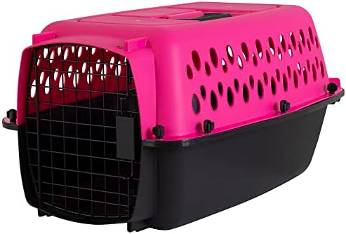 Petmate Pet Porter Fashion Dog Kennel 23in, Hot Pink, by Petmate