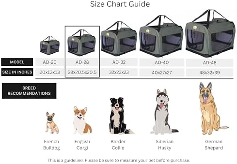 Go Pet Club 28" Soft Collapsible Dog Crate - Image 5