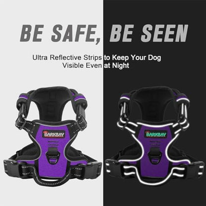 BARKBAY Dog Harness No Pull for Small Sized Dog Front Back Clips, Dog Vest - Image 5