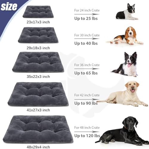 Dog Crate Bed Washable Dog Beds - Image 6