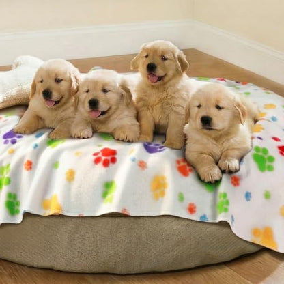 LINENLUX Fleece Dog Blankets 6-Pack, Soft Stretchy - Image 5