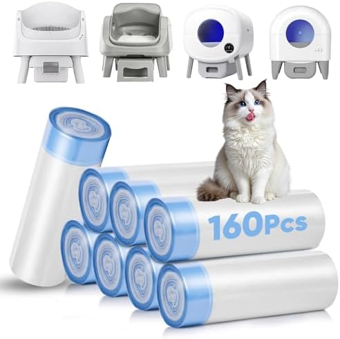 160 Count Cat Litter Box Liners Compatible by Unknown