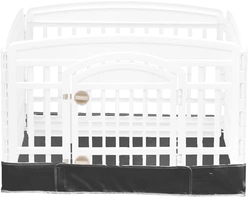 Dog Playpen Bottom Pad Fits for 36 Inch 4 Panels Exercise Pet Playpen, Dog by THINMUHAND