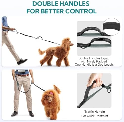 Hands Free Dog Leash with Pouch - Image 6