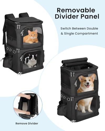 HOVONO Double Cat Carrier Backpack - Image 2