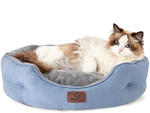 Bedsure Small Dog Bed Washable, Round Cat Beds by BEDSURE