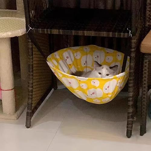 SHENGOCASE 2-Pack Cat Hammock Lounge Cat Hanging Bed - Image 6