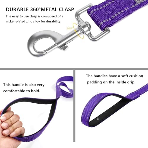 6 FT Basic Dog Leash for Medium Dogs - Image 4