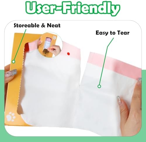 SZEE 60 Count Automatic Cat Litter Box Bags Fit - Image 6