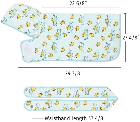 HDE Hooded Dog Bathrobe Quick Dry Towel Wrap - Image 2