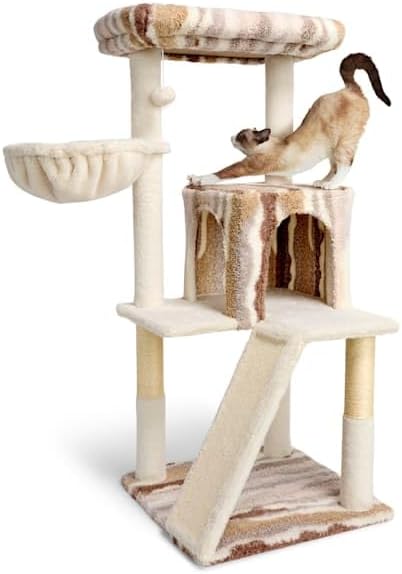 EveryYay by Petco All-in-One 4-Level Cat Tree 45" H by EveryYay