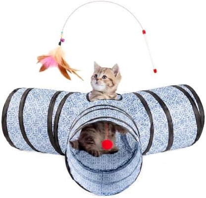 Tempcore 3 Way Collapsible Cat Tunnel by Tempcore