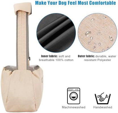Ownpets XL Dog Sling 15-25lbs, Hands-Free Carrier - Image 4