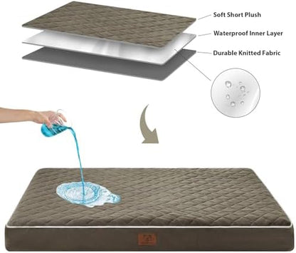 WNPETHOME Orthopedic Waterproof Dog Bed Medium - Image 6