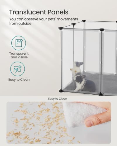 SONGMICS Pet Playpen, Small Animal Playpen - Image 5