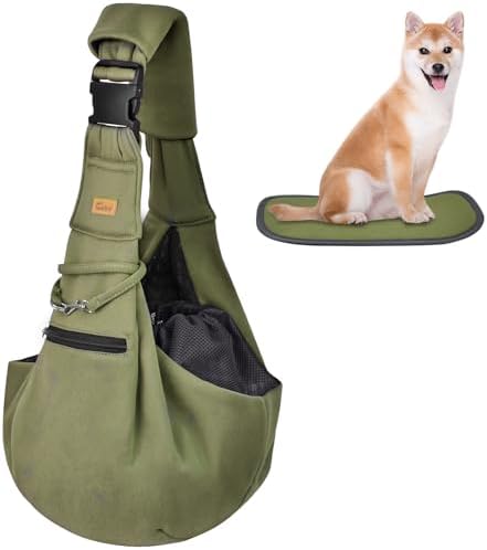 CUBY Adjustable Dog Cat Sling Carrier by CUBY