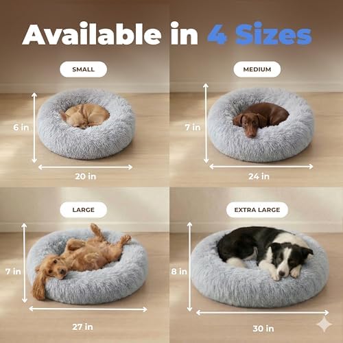 Best Pet Supplies Round Calming Dog Bed - Image 5