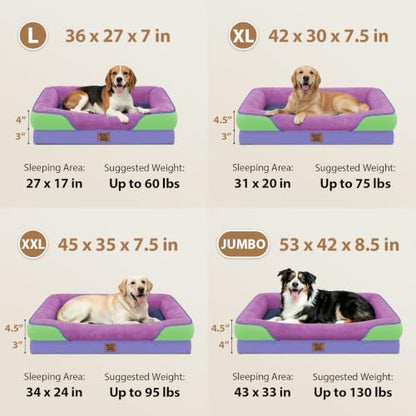 Chez Paw Orthopedic Washable XXL Dog Bed - Image 6