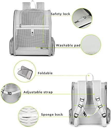 Texsens Innovative Traveler Bubble Backpack Pet Carriers - Image 4