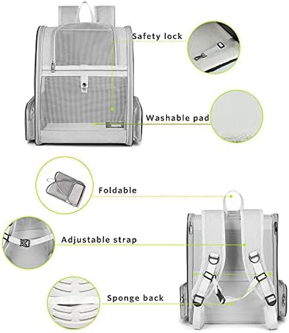 Texsens Innovative Traveler Bubble Backpack Pet Carriers - Image 4