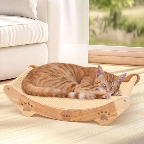 KEDAO Sisal Cat Scratcher Bed Scratching Posts by NOSEGUARD