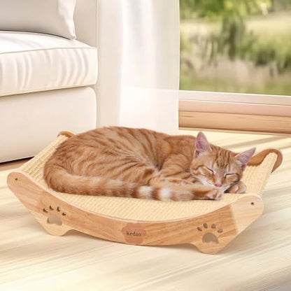 KEDAO Sisal Cat Scratcher Bed Scratching Posts by NOSEGUARD