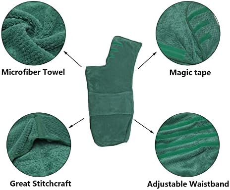 Geyecete Pineapple Grid Fast Drying Super Absorbent Dog Cat Bath Robe Towel - Image 2