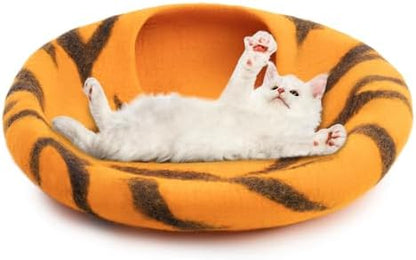 Luxurious Merino Wool Cat Cave - Image 3