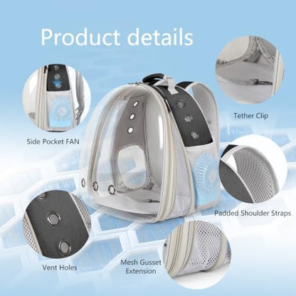 Large Cat Backpack Carrier - Image 3
