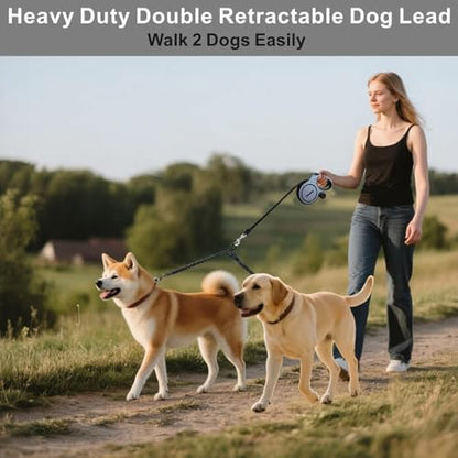 Retractable Dog Leash, 26ft Retractable Lead - Image 3