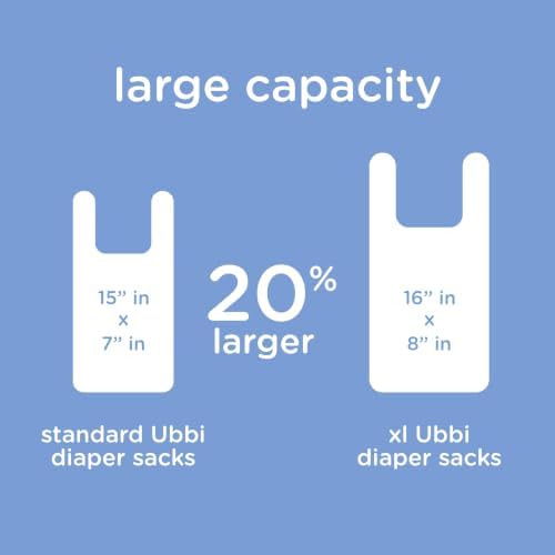 Ubbi Venti Disposable Baby Diaper Sacks, Lavender Scented - Image 6