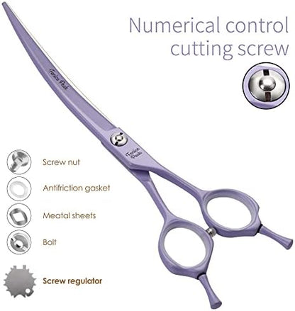 Curved Dog Grooming Scissors - Image 5