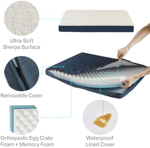 Friends Forever Orthopedic Dog Bed, Cooling Dog Beds - Image 4