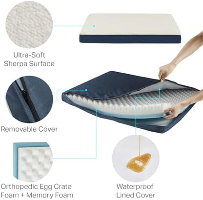 Friends Forever Orthopedic Dog Bed, Cooling Dog Beds - Image 4