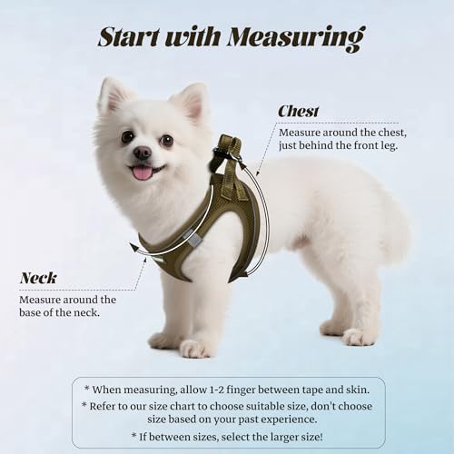 No Pull Dog Puppy Harness and Leash Set Reflective Mesh Vest Large - Image 2