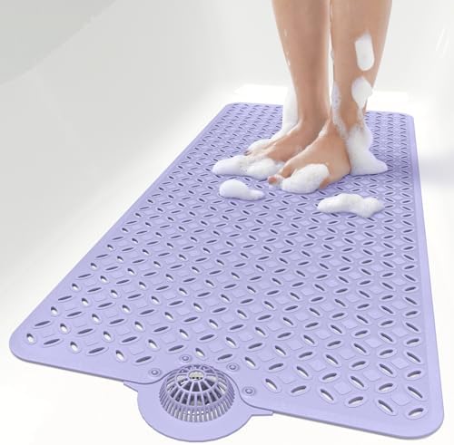 OTHWAY Bath Mat for Tub Non Slip: 39" X 17" Long Bathtub Mat by OTHWAY