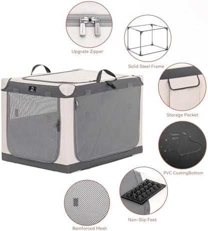 A 4 Pet 40-in XL Foldable Soft-Sided Dog Crate, Large Dogs - Image 3