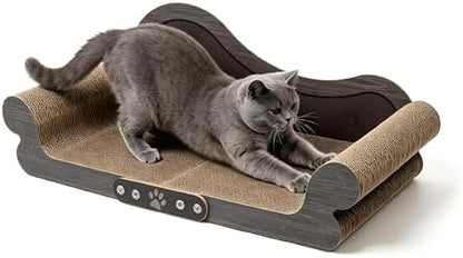 Extra Large Cat Scratcher Bed, Sofa Shaped Cardboard Couch by myyAA