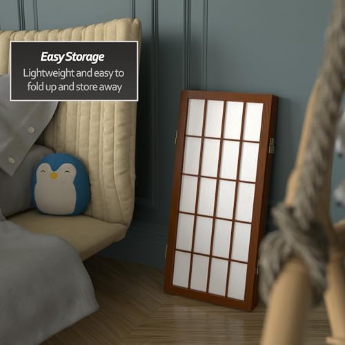 2 ft. Short Desktop Window Pane Shoji Screen - Image 5