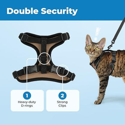 Voyager Escape-Proof Step-in Cat Harness & Leash - Image 5