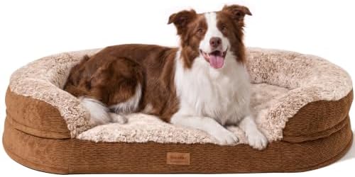 FUKUMARU Large Thickened Dog Couch Bed, Orthopedic, Waterproof & Washable by FUKUMARU