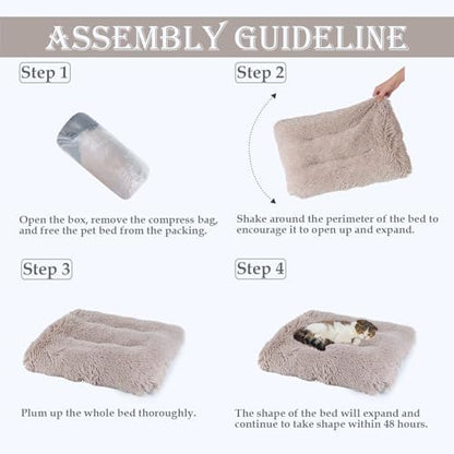 Washable Calming Dog & Cat Bed for Ultra Large Small Medium Size Pet - Image 5