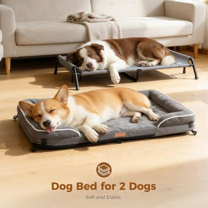 Lekereise Cooling Elevated Dog Bed - Image 6