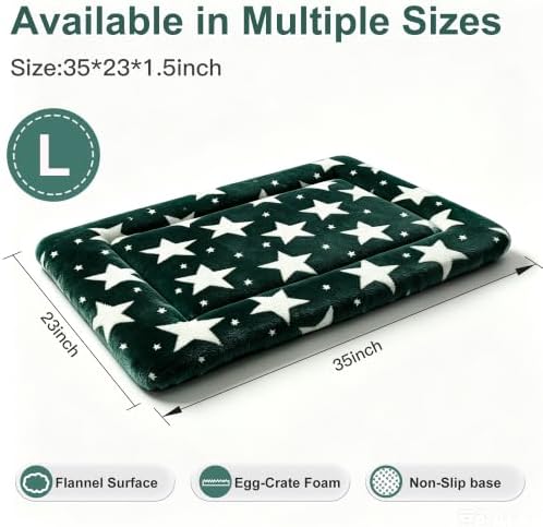 Dog Bed Mat, Reversible Crate Pad & Durable Dog Bed - Image 4