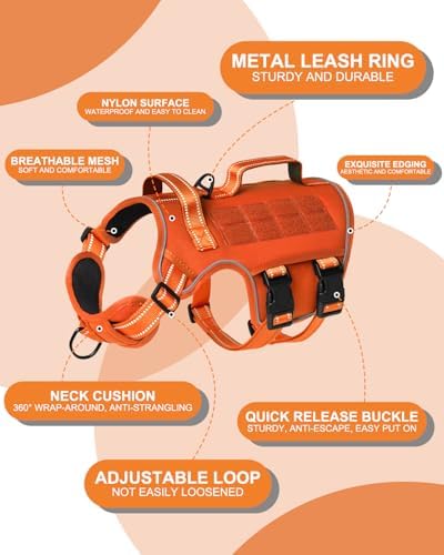 Dog Harness Medium Sized Dog, No Pull Dog Vest - Image 6