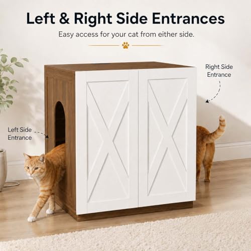 unipaws Cat Litter Box Enclosure - Image 4