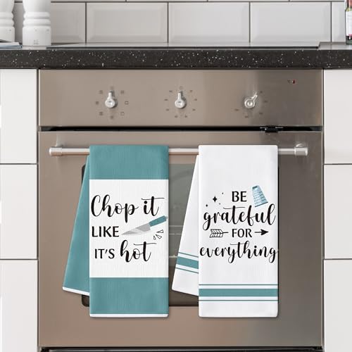 Funny Kitchen Hand Towels, 6 Pack Decorative Dish Cloths Set - Image 6