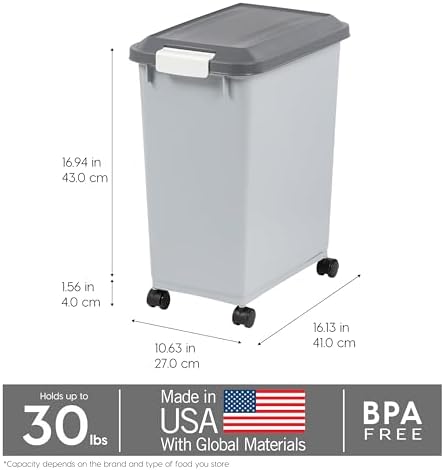 IRIS USA Dog Food Storage Container - Image 3