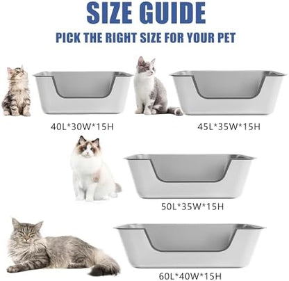 Stainless Steel Cat Litter Box - Image 6