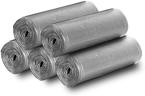 5 Rolls Small Trash Garbage Bags, 4 Gallon 100 Counts by Yourlifelittleassistant